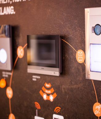 Display einer Hausanlage